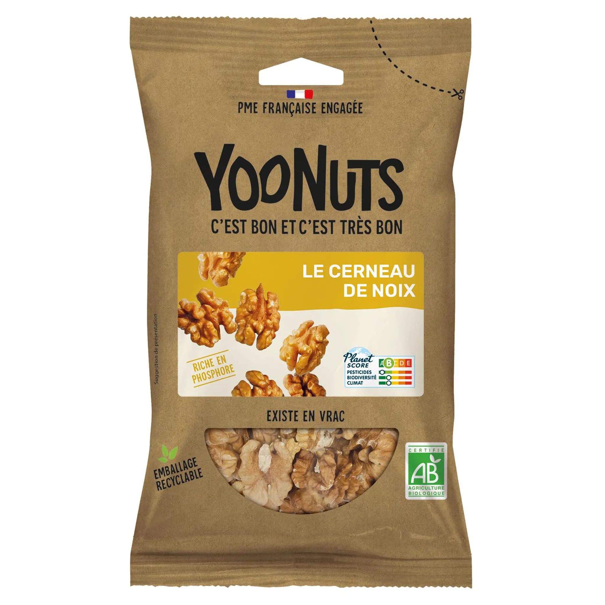 JUSTE BIO Cerneaux de noix bio