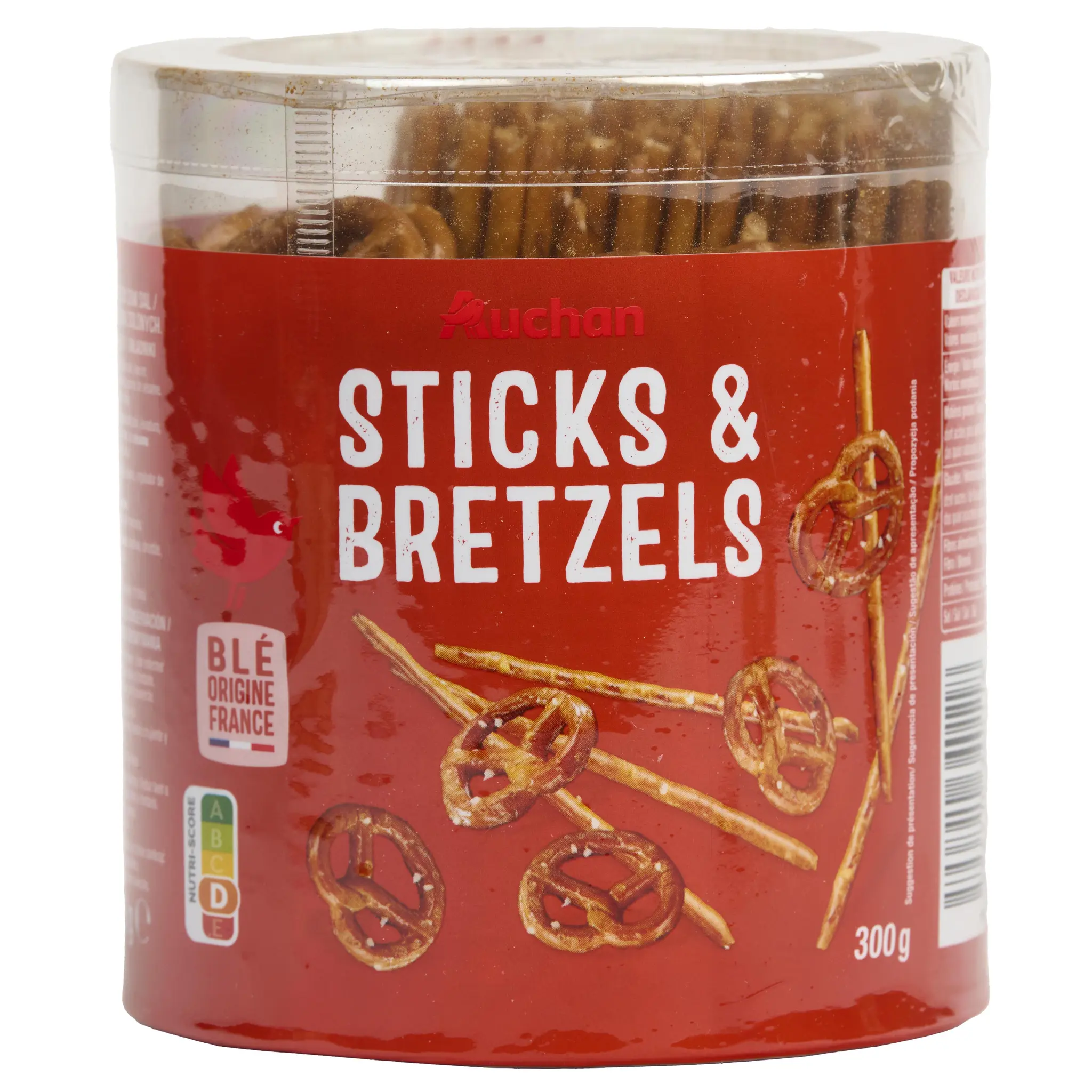 AUCHAN Sticks et bretzels d'Alsace