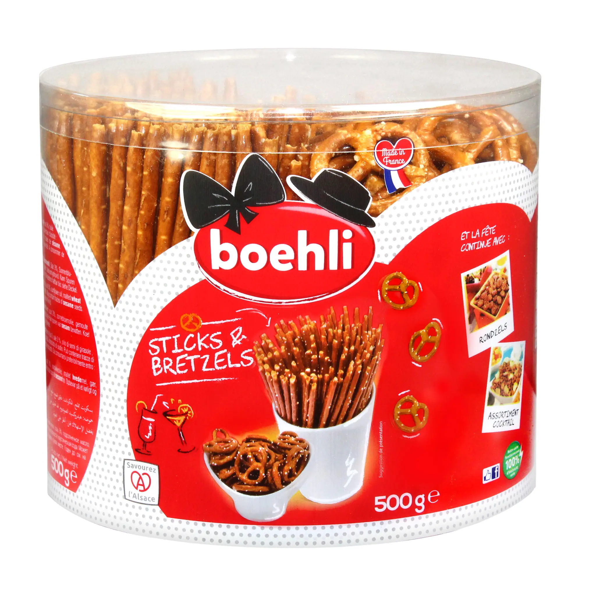 BOEHLI Sticks et bretzels