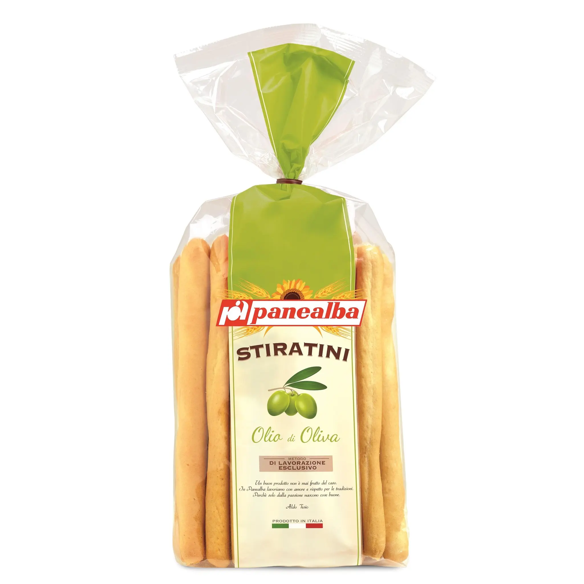 PANEALBA Gressins stiratini à l'huile d'olive