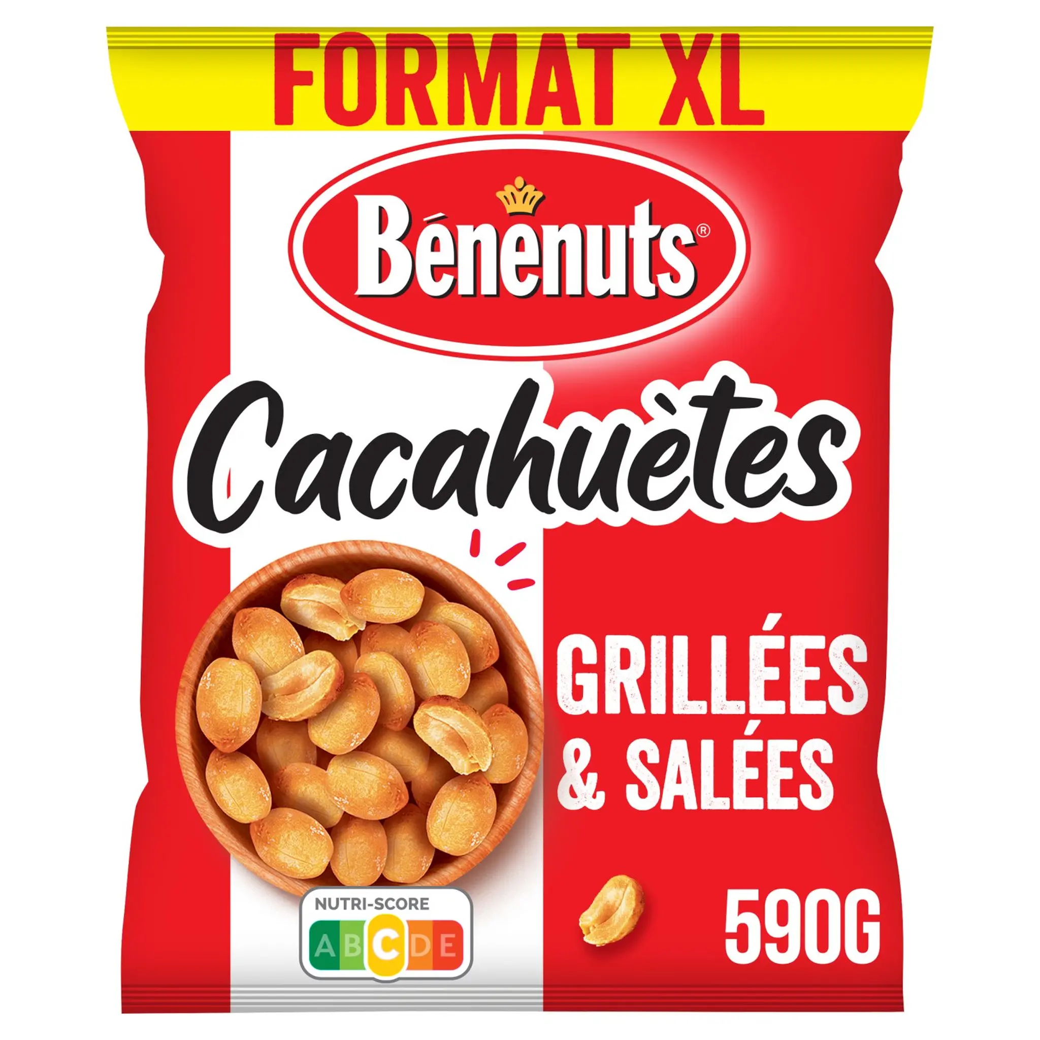 BENENUTS Cacahuètes grillées salées