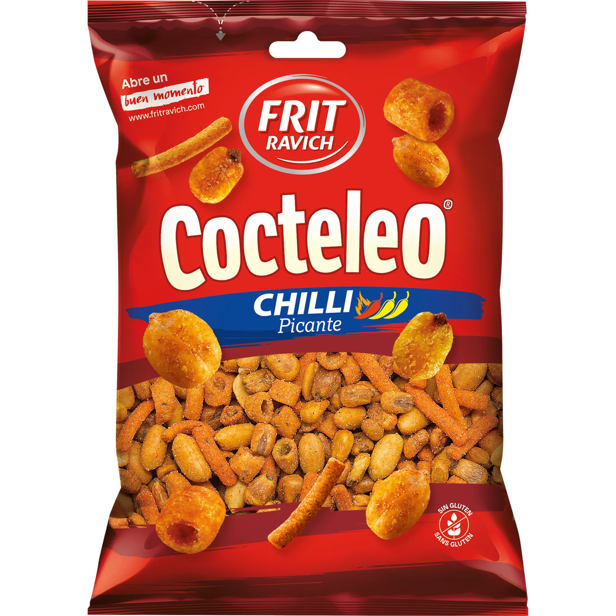 FRIT RAVICH Biscuits apéritif cocktail au chili piquant