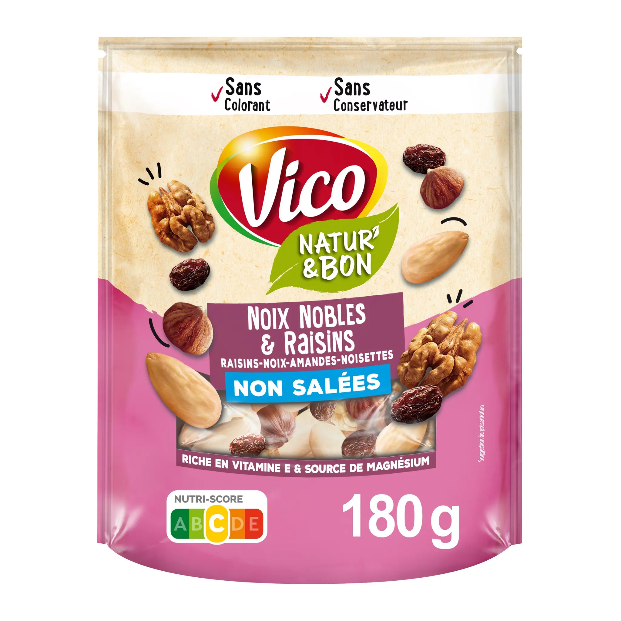 VICO Mélange non salé raisins et noix nobles Natur' & Bon