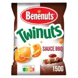 BENENUTS Cacahuètes enrobées Twinuts goût barbecue