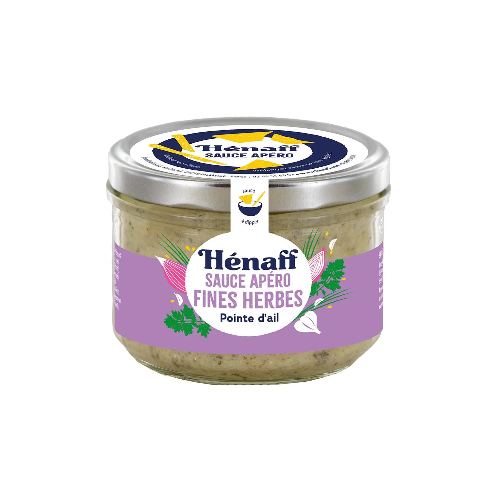 HENAFF Sauce apéro aux fines herbes et pointe d'ail