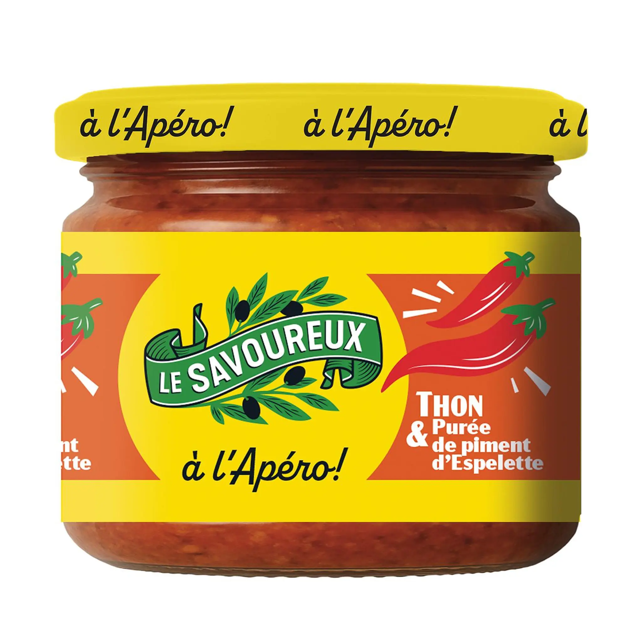 LE SAVOUREUX Tartinable thon et purée de piment d'Espelette