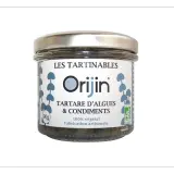 ORIJIN Tartare d'algues et condiments bio