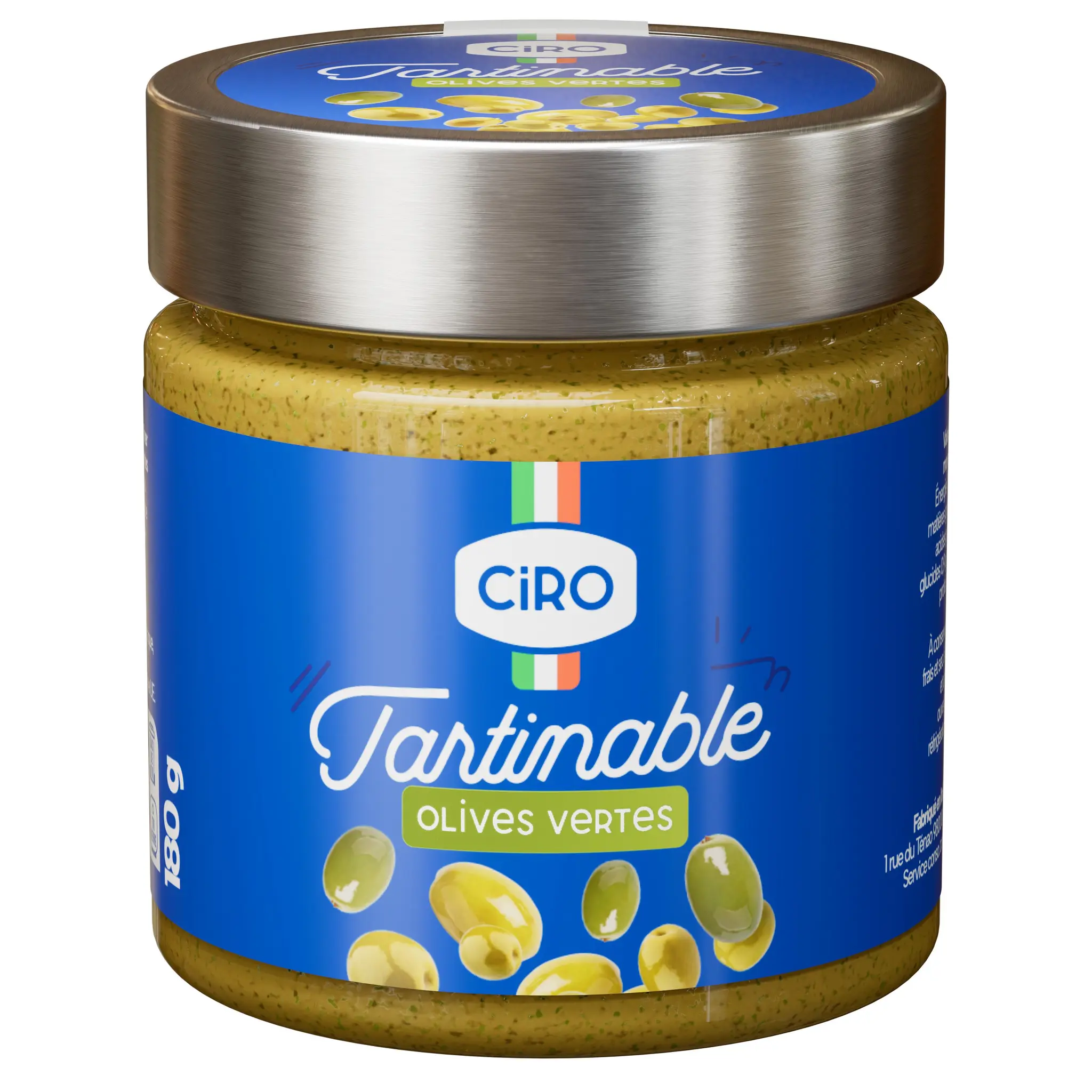 CIRO Bruschetta olives vertes