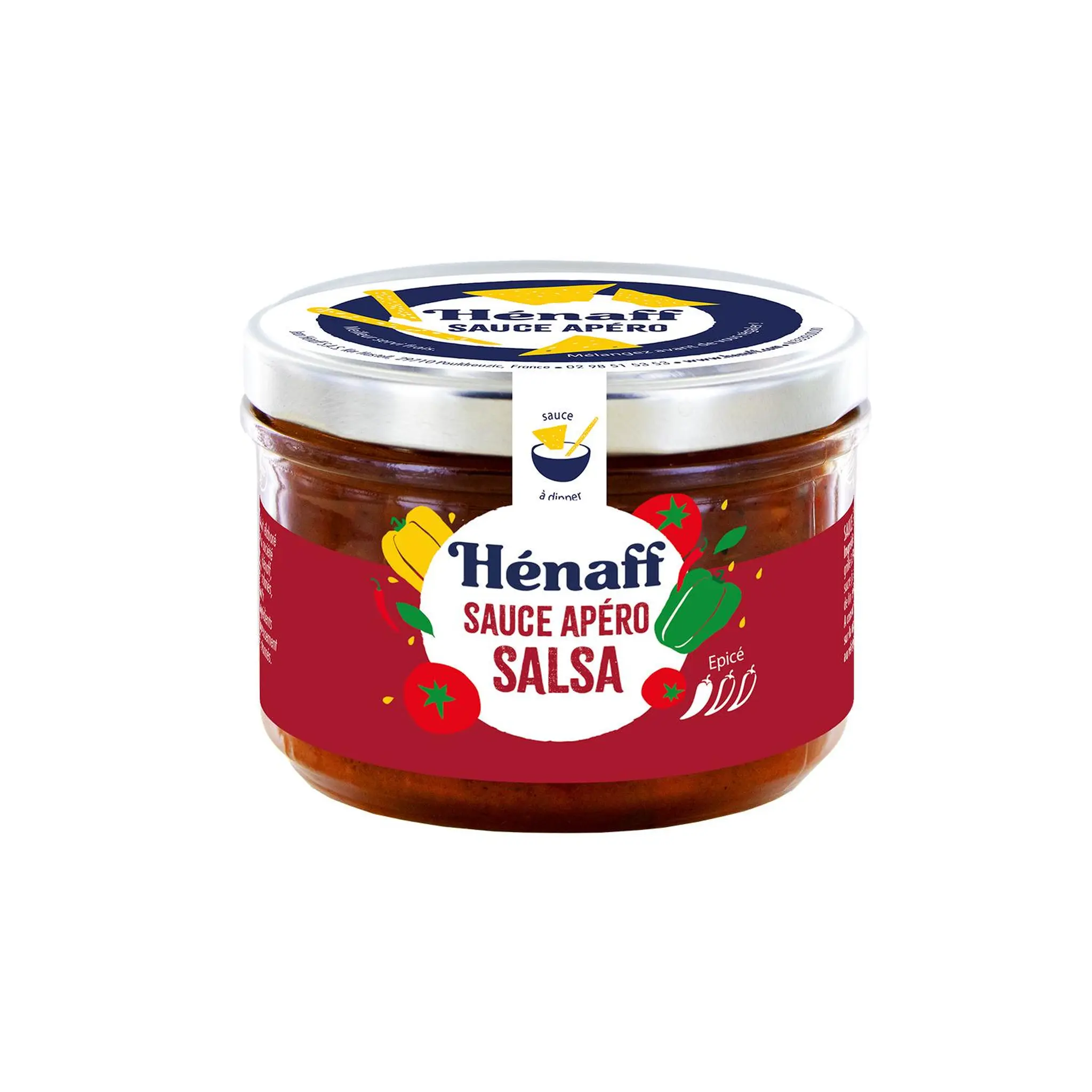 HENAFF Sauce apéro salsa légèrement épicé