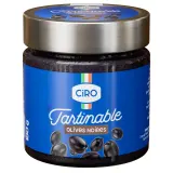 LA BRUSCHETTA Olives noires a tartiner