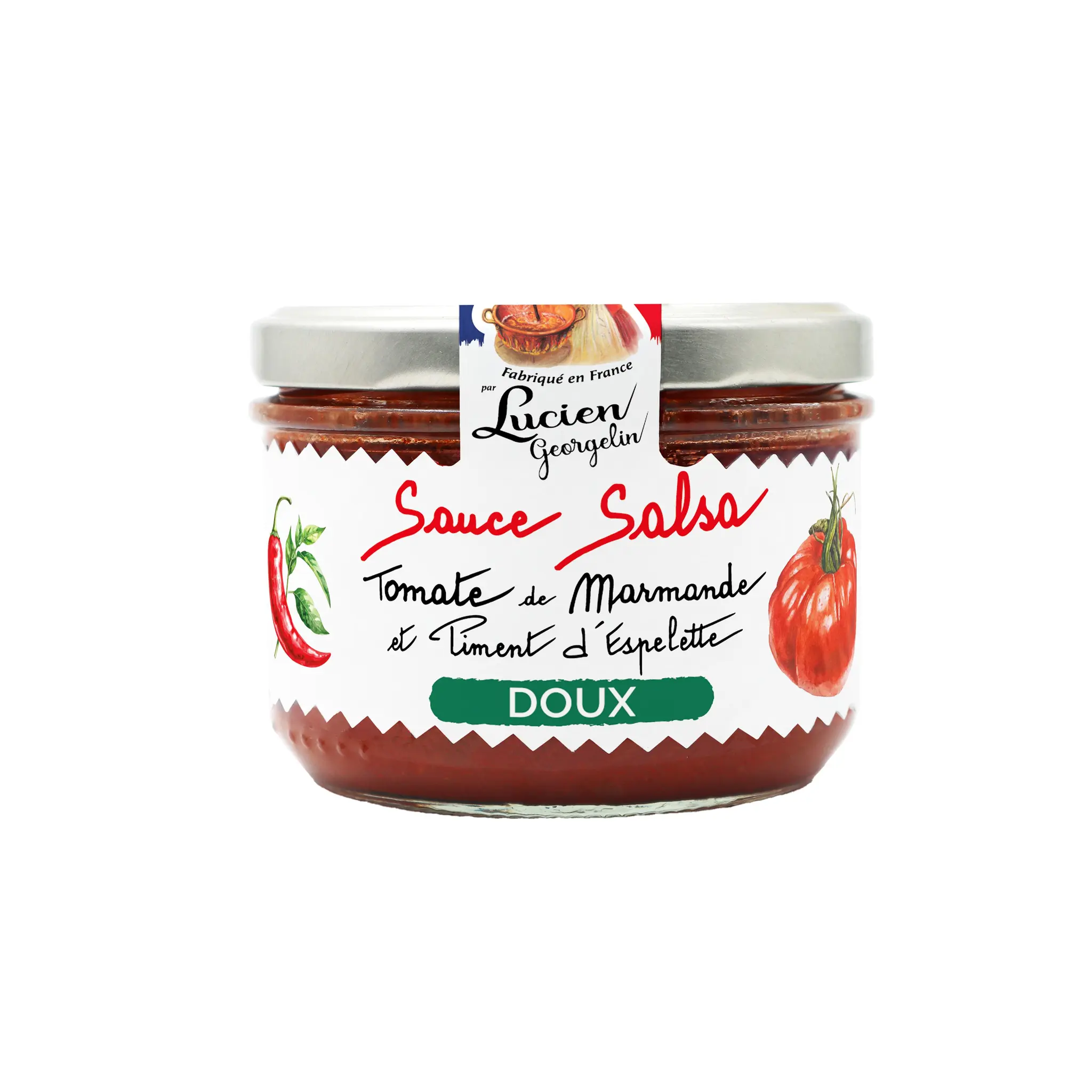LUCIEN GEORGELIN Sauce salsa douce aux tomates de Marmande et au piment d'Espelette