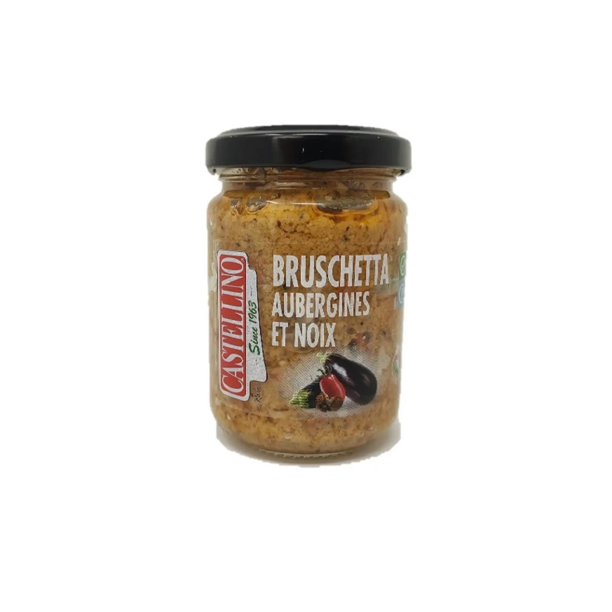 CASTELLINO Bruschetta à l'aubergines et aux noix