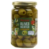 AUCHAN Olives vertes dénoyautées