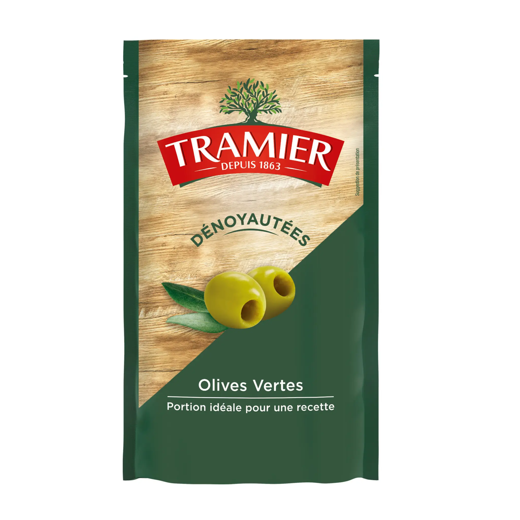 TRAMIER Olives vertes dénoyautées