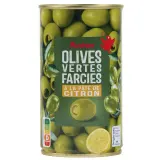AUCHAN Olives vertes à la farce de citron