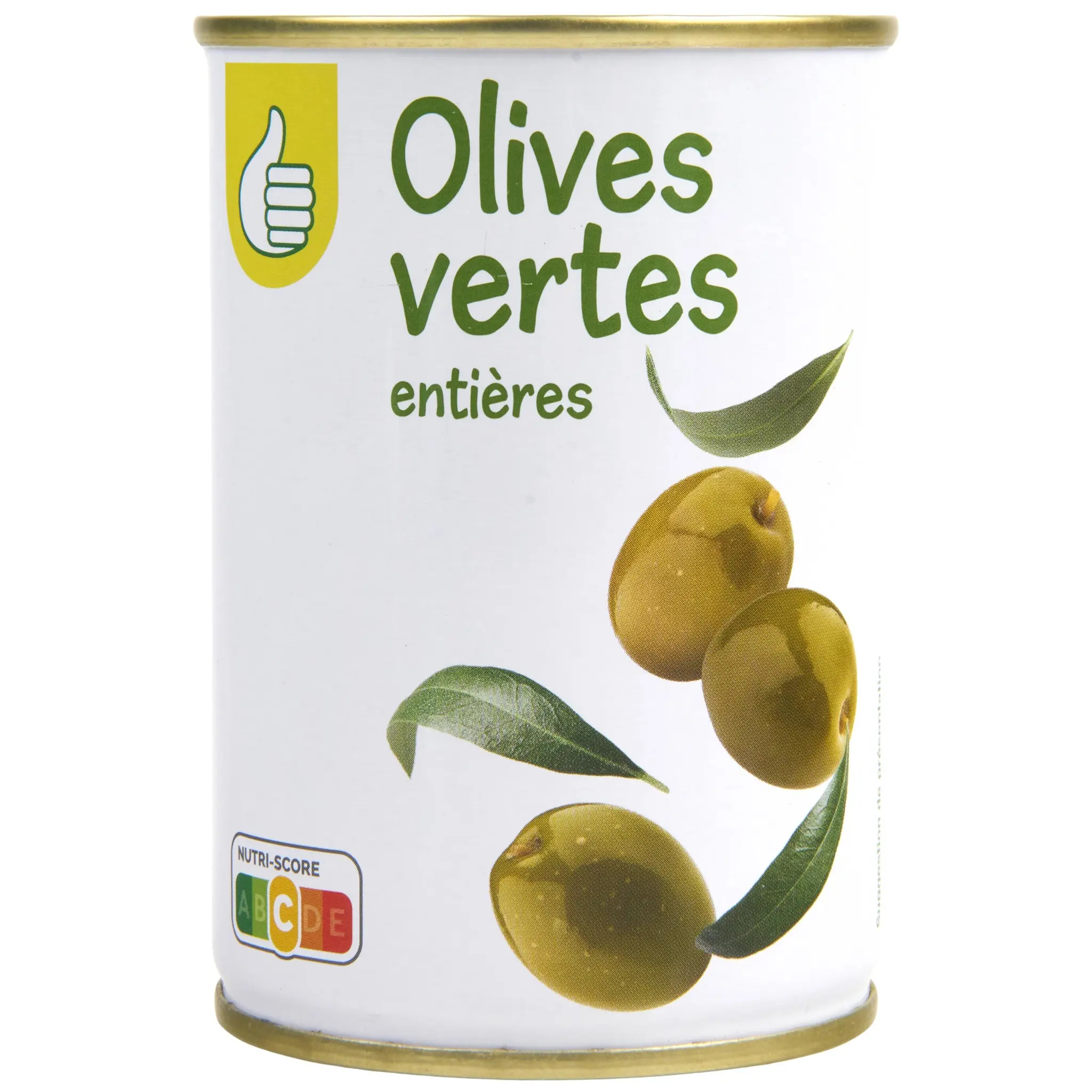 POUCE Olives vertes entières