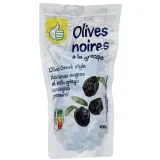 POUCE Olives noires à la grecque sachet refermable