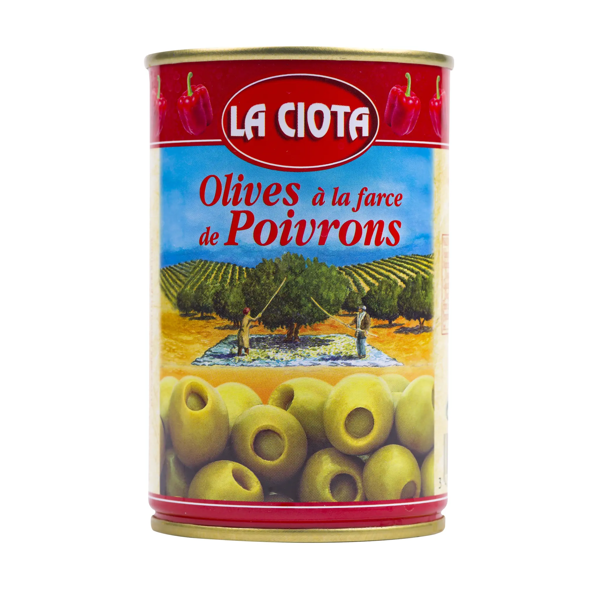LA CIOTA Olives à la farce de poivrons