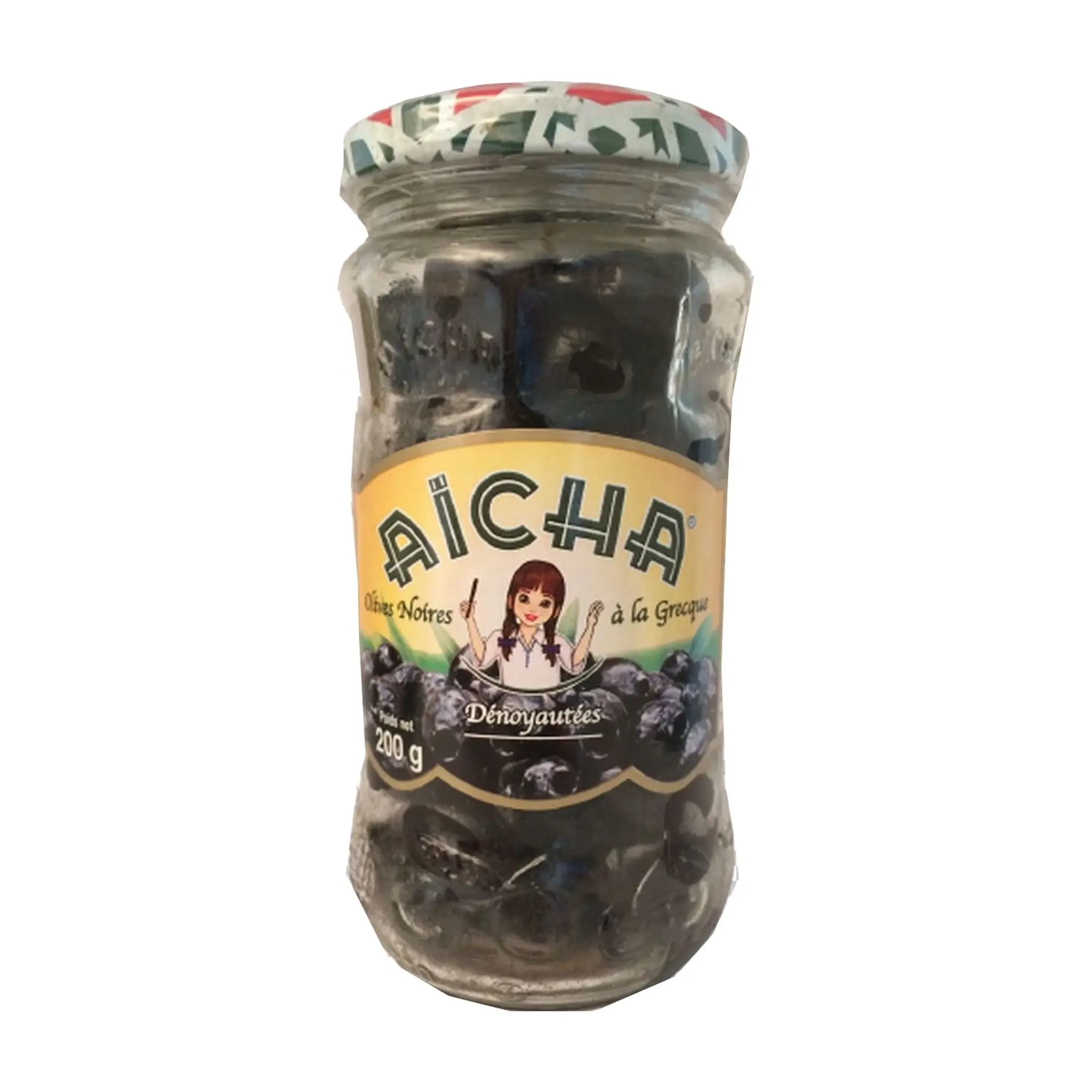 AICHA Olives noires à la grecque