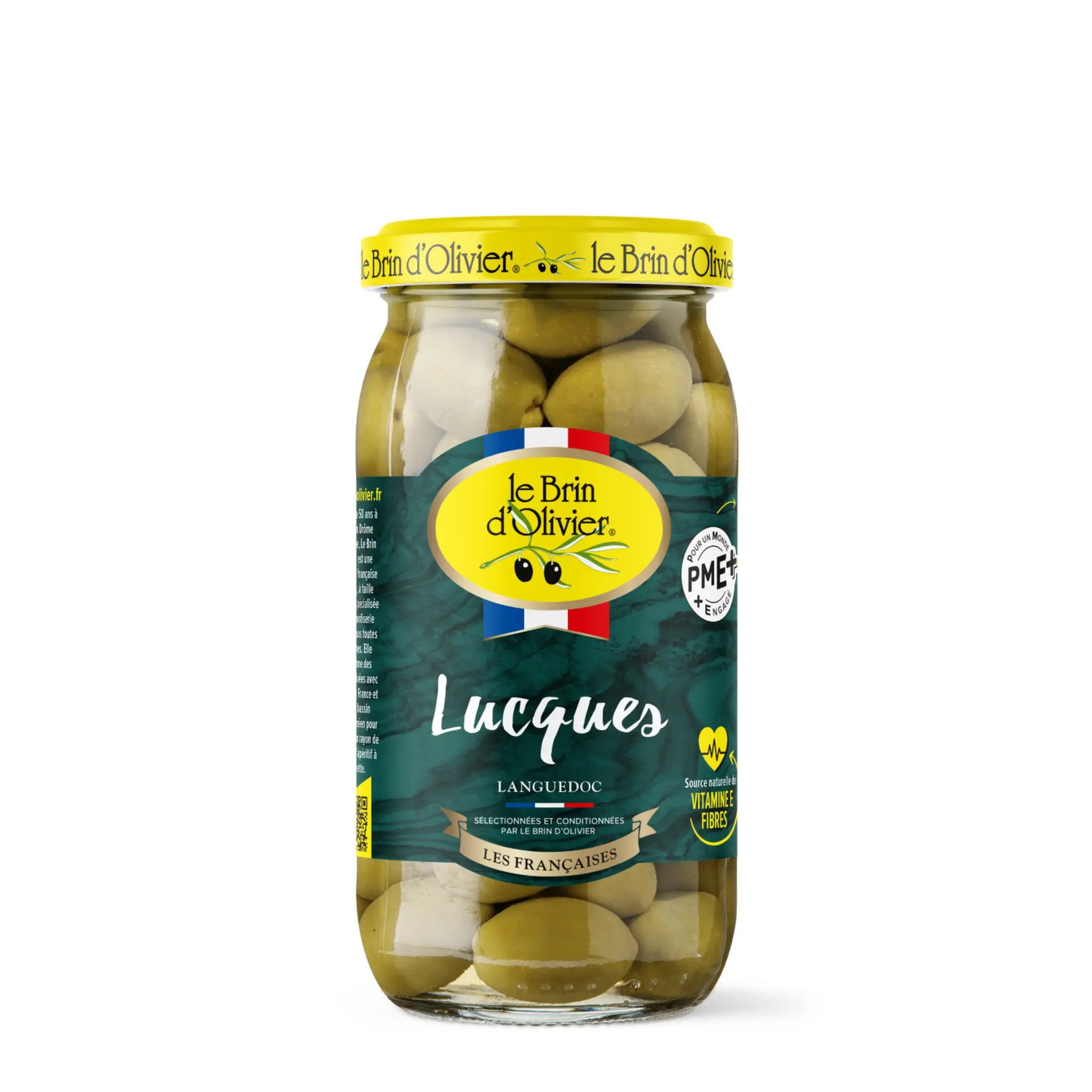 LE BRIN D'OLIVIER Olives vertes Lucques