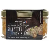 AUCHAN TERROIR Rillettes de thon blanc