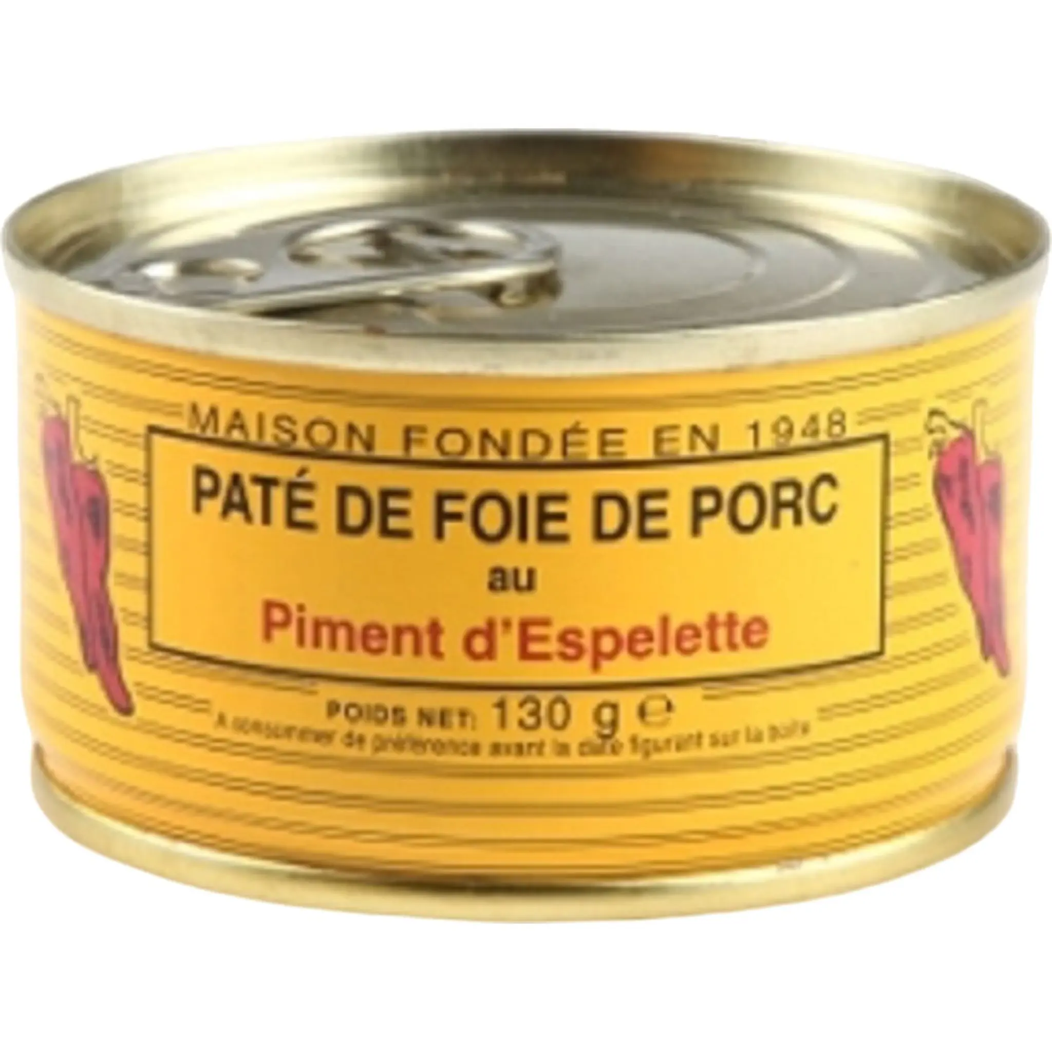 Pâté de foie de porc au piment d'Espelette