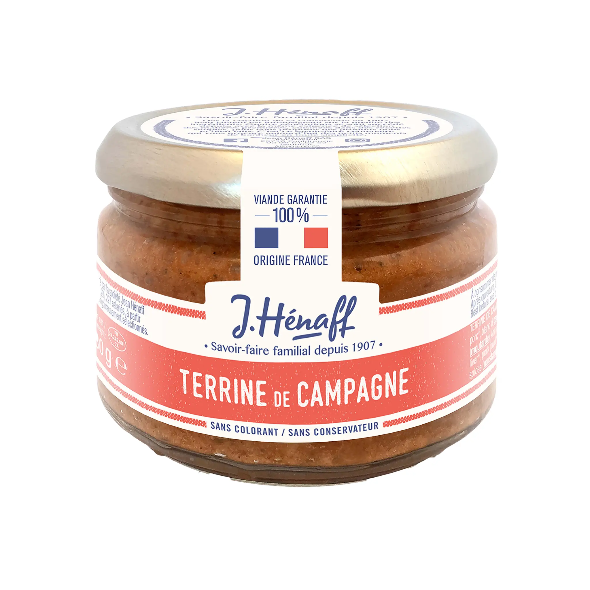 HENAFF Terrine de campagne traditionnelle
