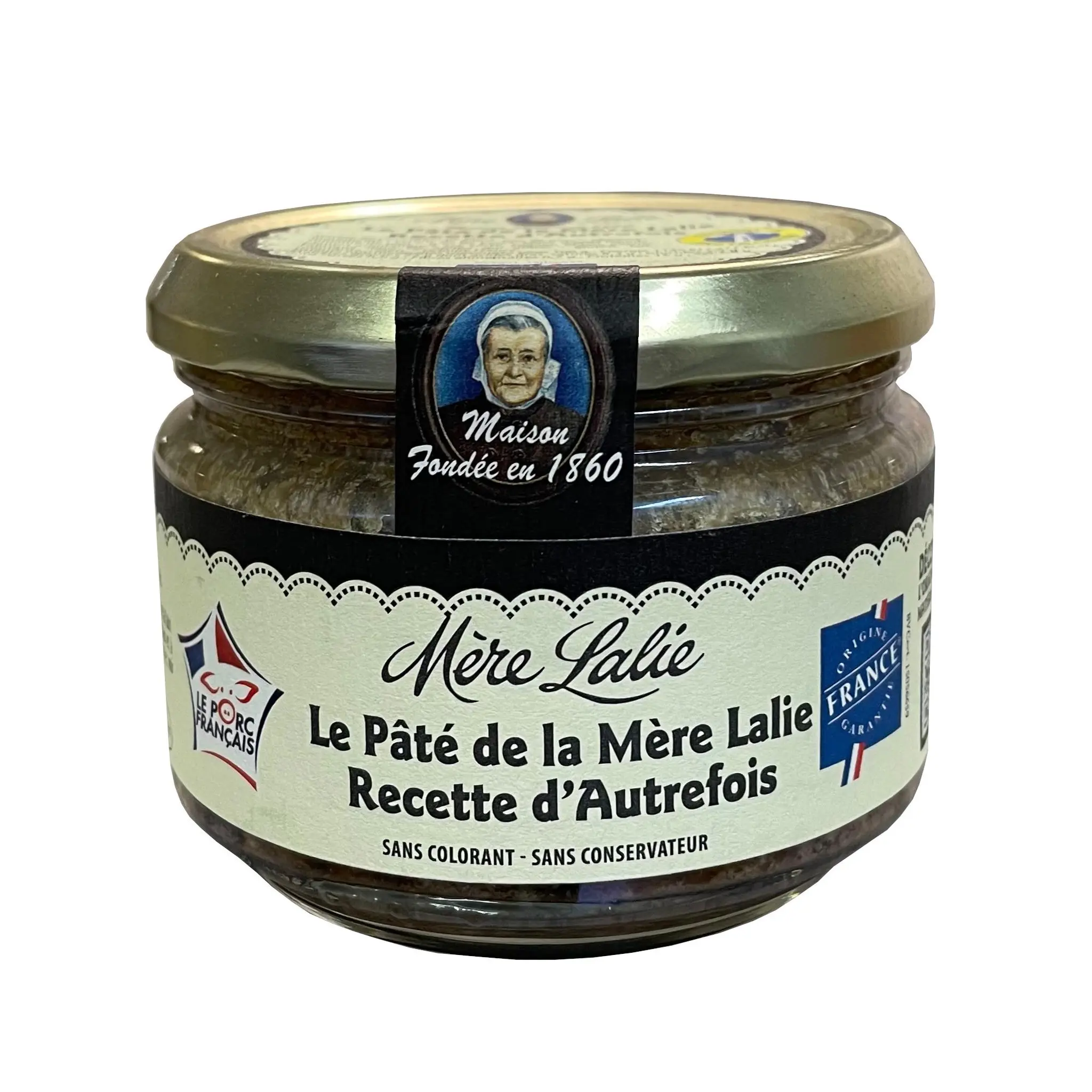 MERE LALIE Pâté de la Mère Lalie recette d'autrefois en bocal
