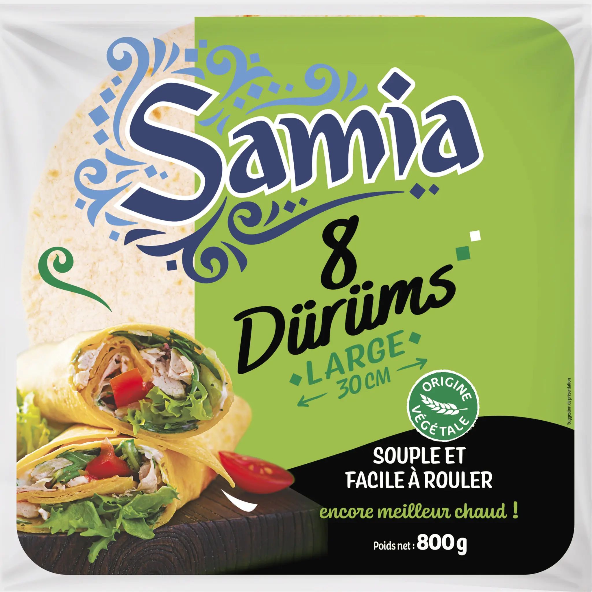 SAMIA Wraps Dürüm spécial kebab