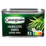 CASSEGRAIN Haricots verts extra fins cueillis main