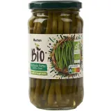 AUCHAN BIO Haricots verts extras fins cueillis et rangés main en bocal