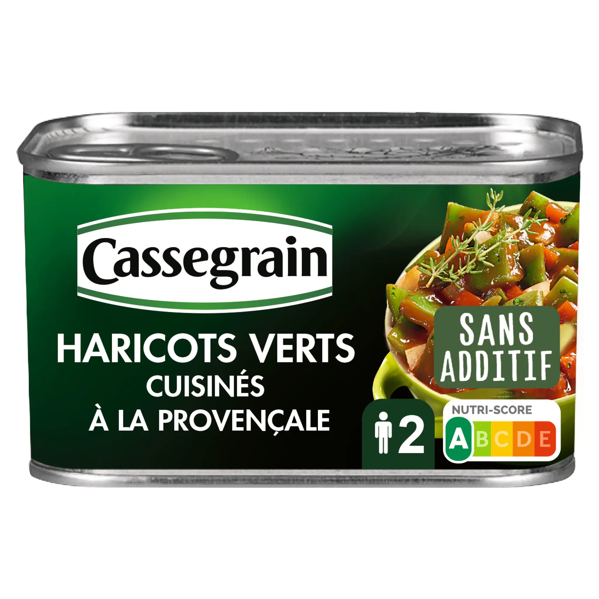 CASSEGRAIN Haricots verts à la provençale