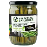 D'AUCY Haricots verts extra fins cueillis et rangés main en bocal