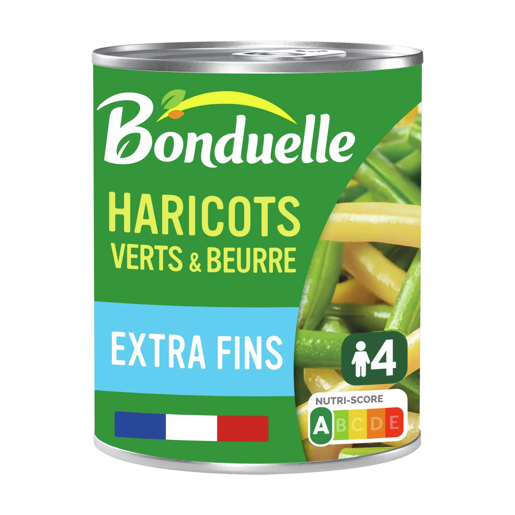BONDUELLE Duo d'haricots verts et haricots beurre extra fins