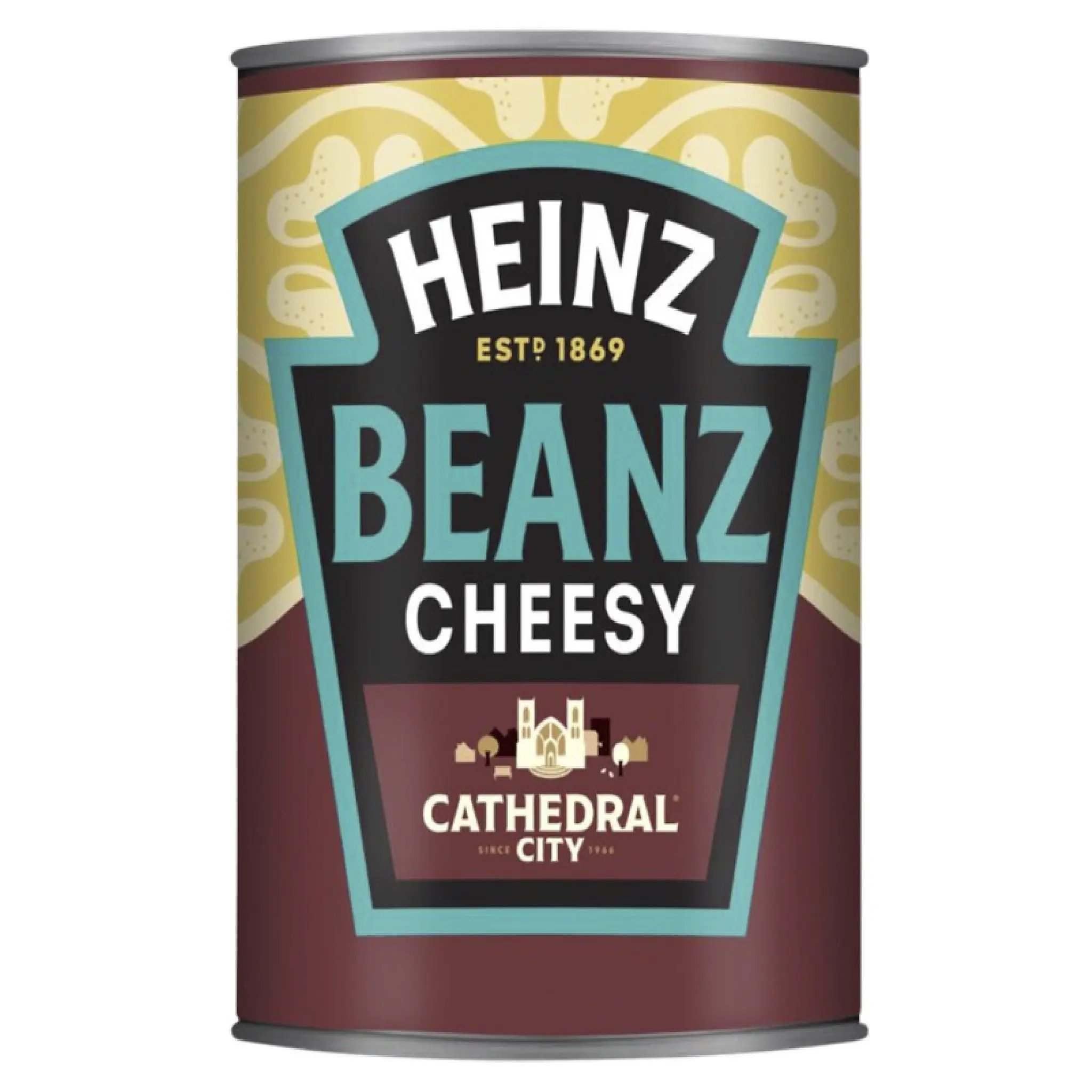 HEINZ Haricots blancs cuisinés au cheddar extra mature cathedral city