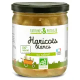 TARTINES & POTAGER Haricots blancs bio au naturel