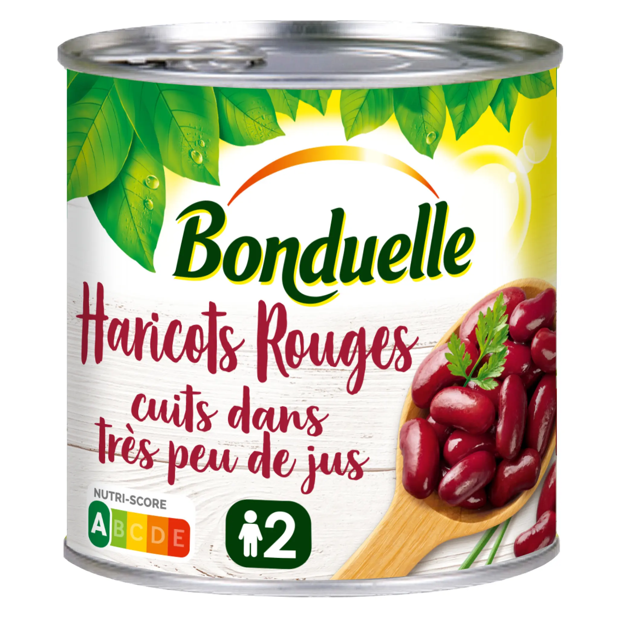 BONDUELLE Haricots rouges cuits dans très peu de jus