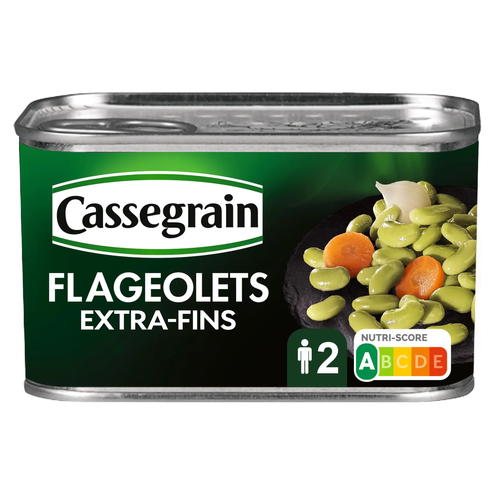 CASSEGRAIN Flageolets préparés sélection extra-fins