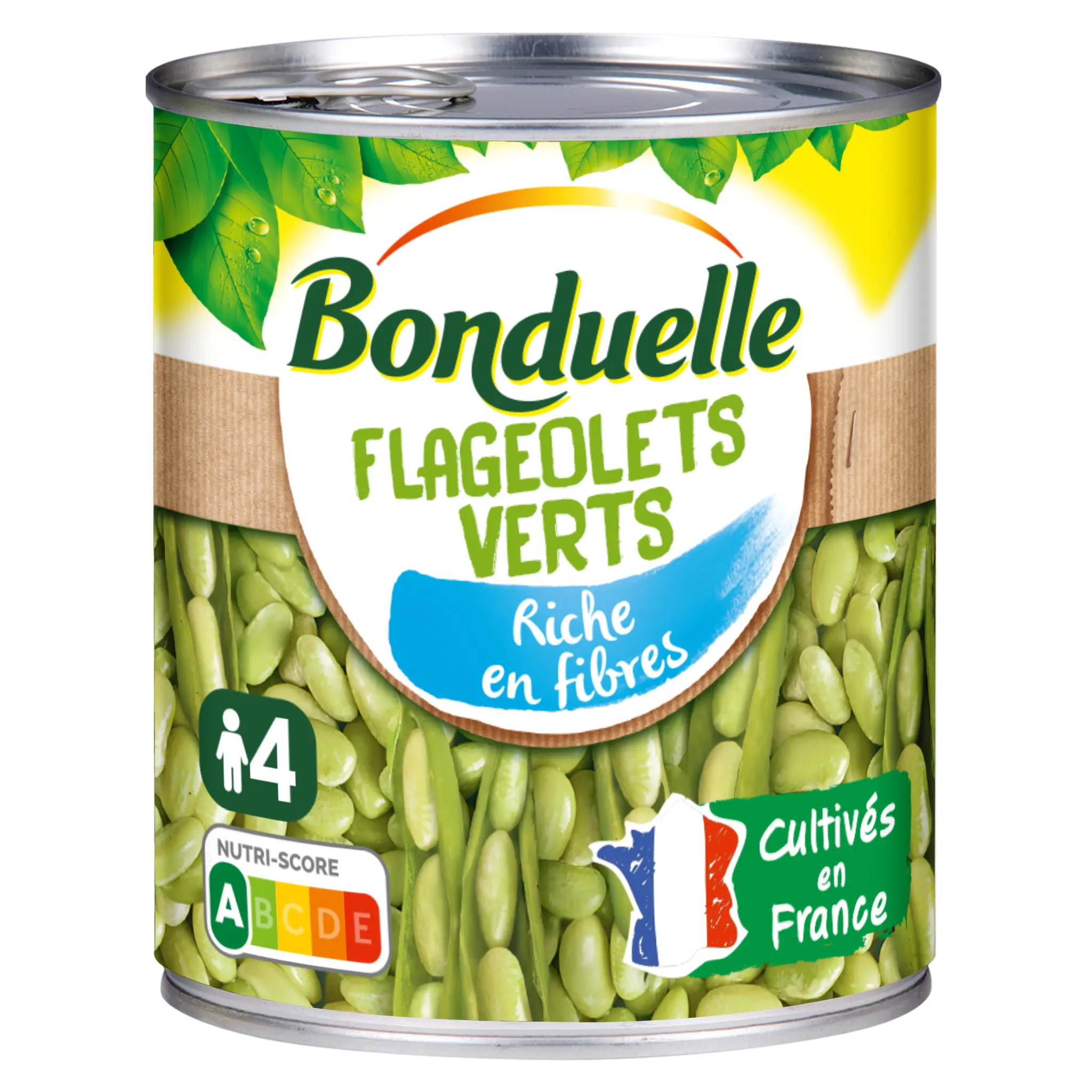 BONDUELLE Flageolets verts extra fins