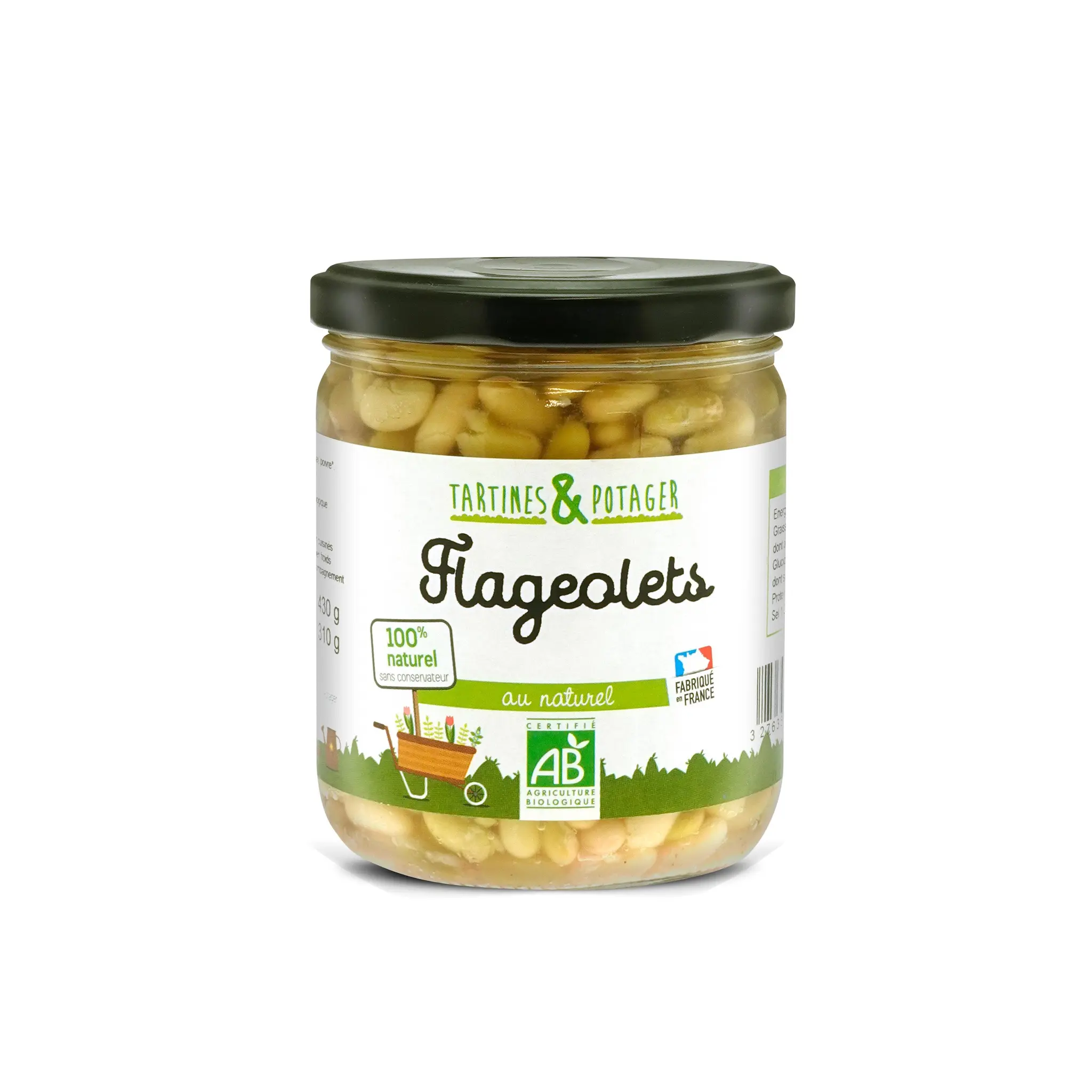 TARTINES & POTAGER Flageolets bio