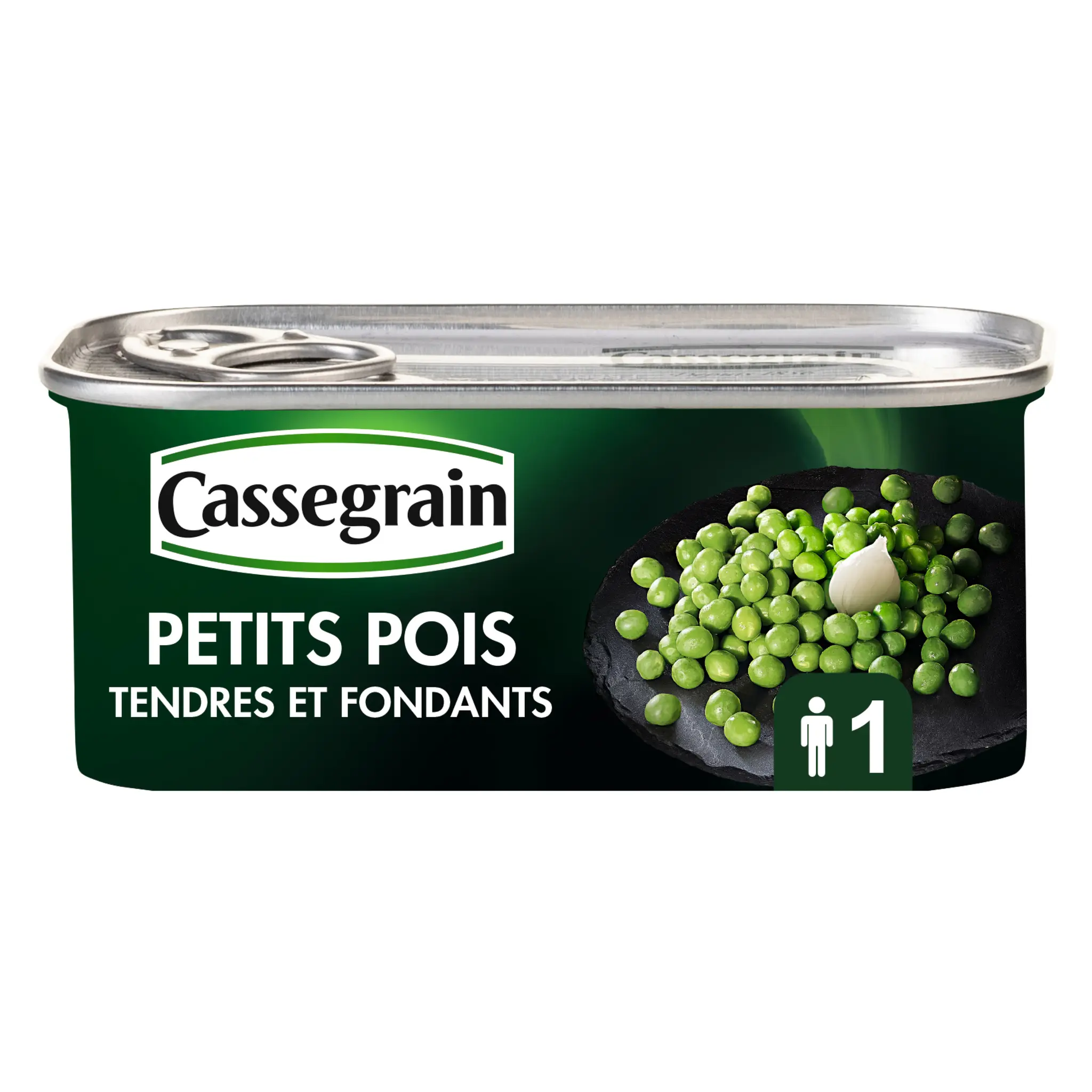CASSEGRAIN Petits pois tendres et fondants