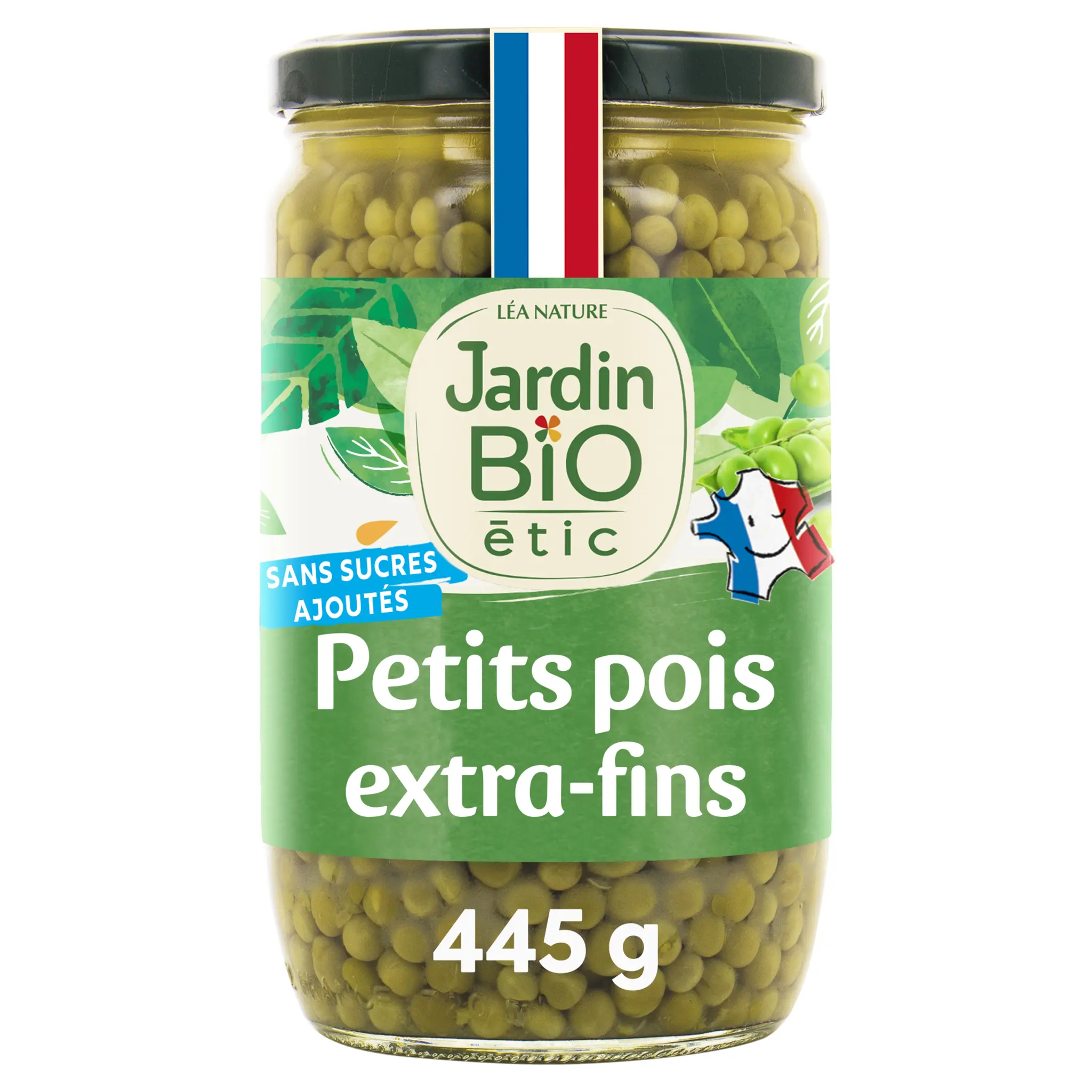 JARDIN BIO ETIC Petits pois extra-fins en bocal