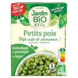 JARDIN BIO Petits pois bio en brique