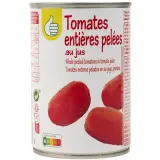 POUCE Tomates entières pelées au jus