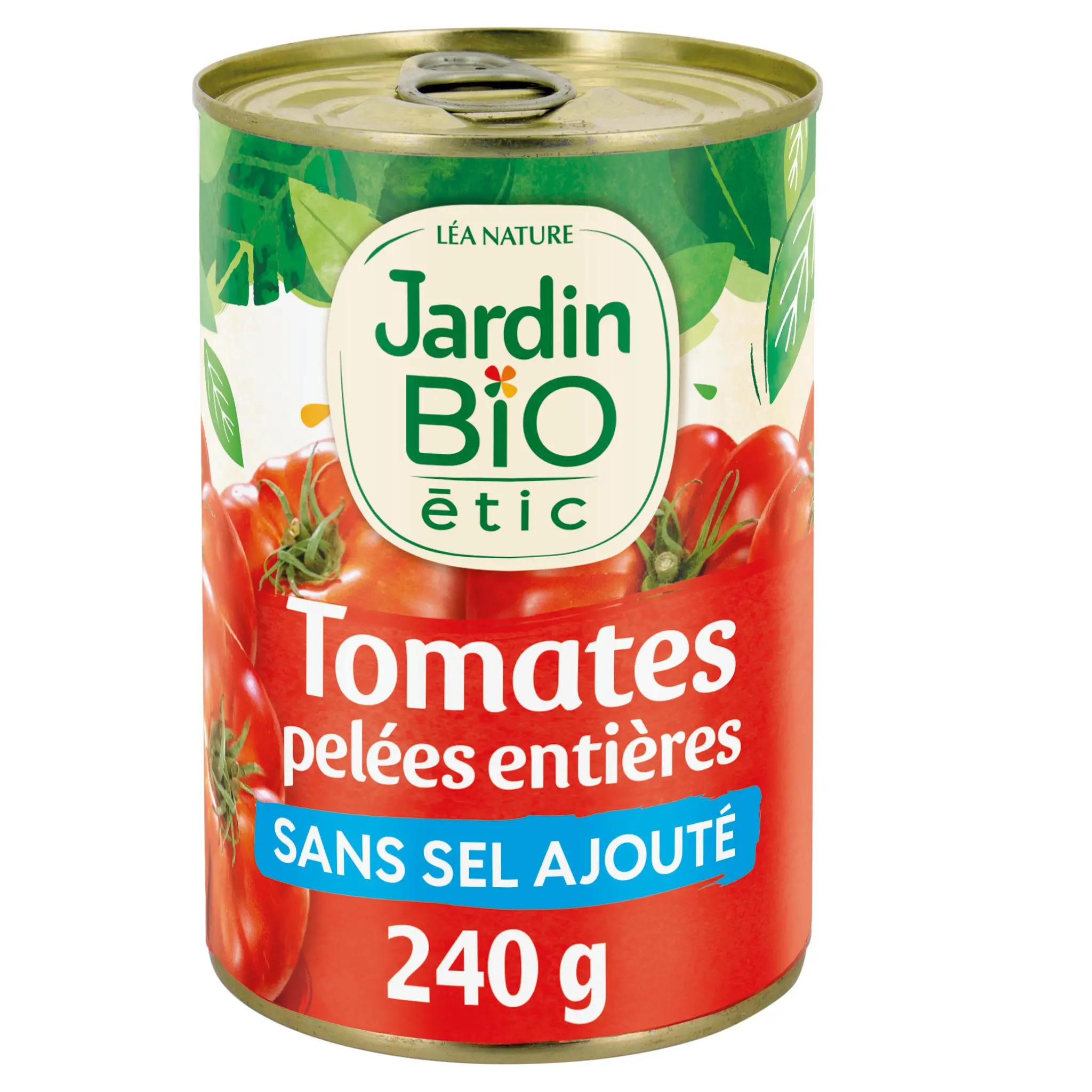 JARDIN BIO ETIC Tomates pelées entières sans sel ajouté bio