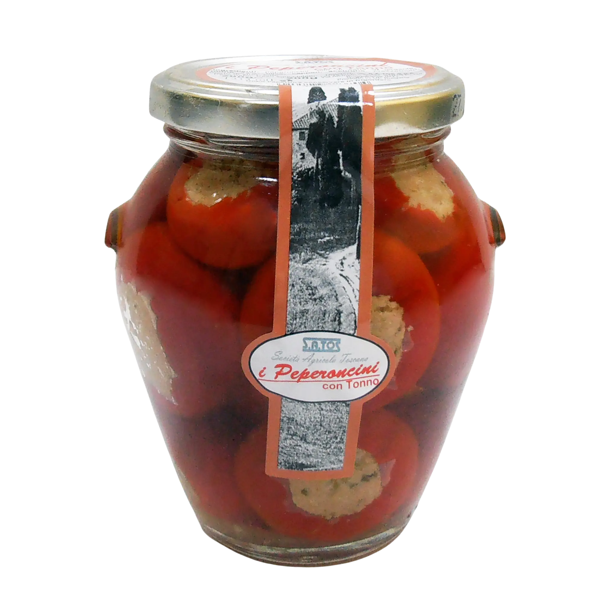 SATOS Poivrons farcis aux anchois thon et câpres