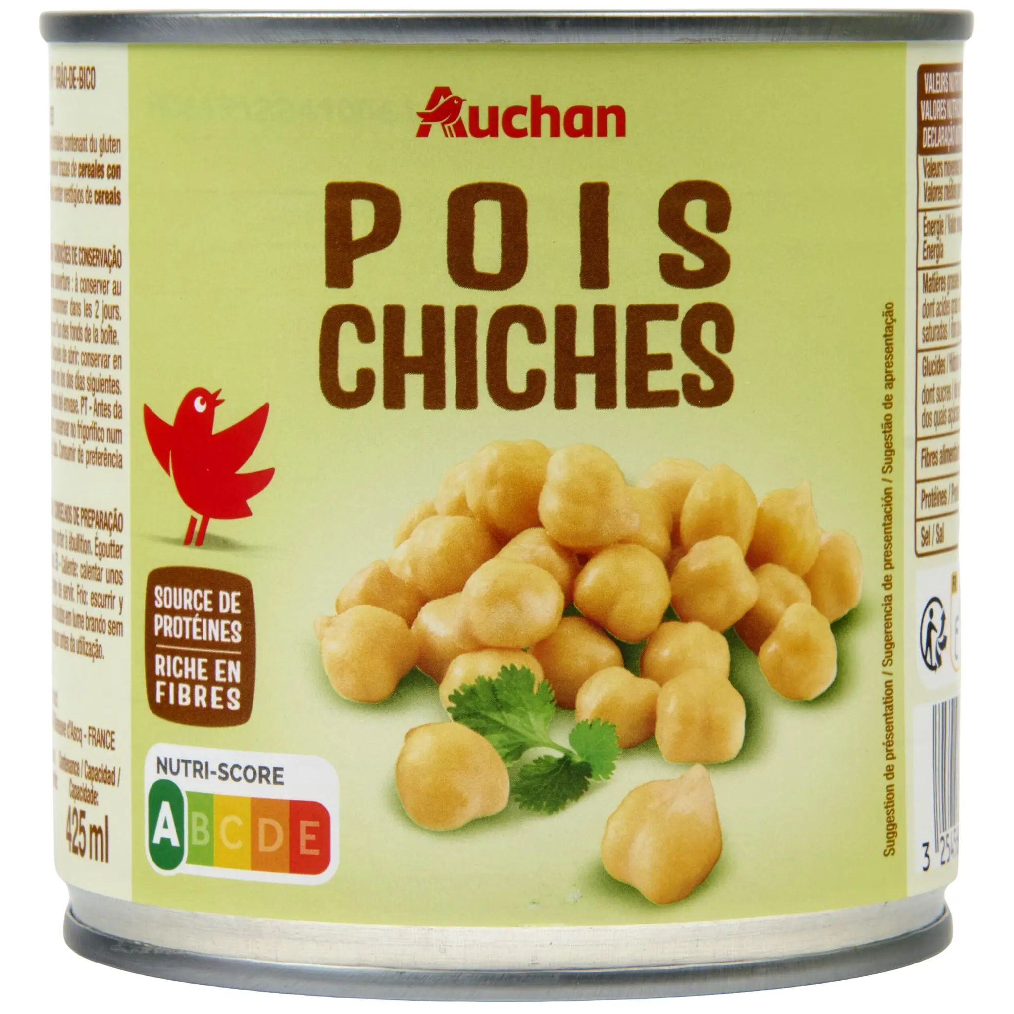AUCHAN Pois chiches