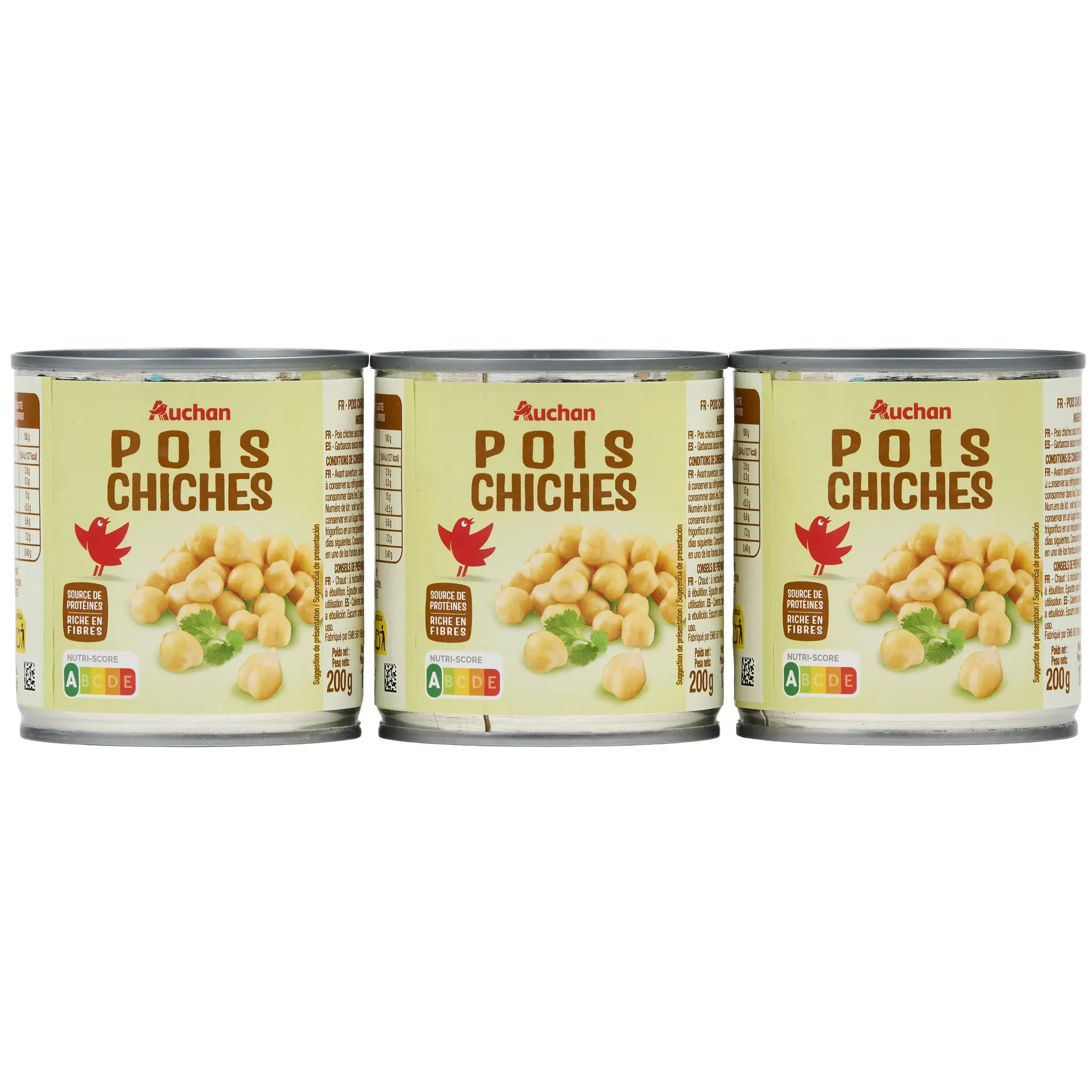 AUCHAN Pois chiches