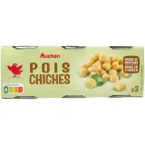 AUCHAN Pois chiches