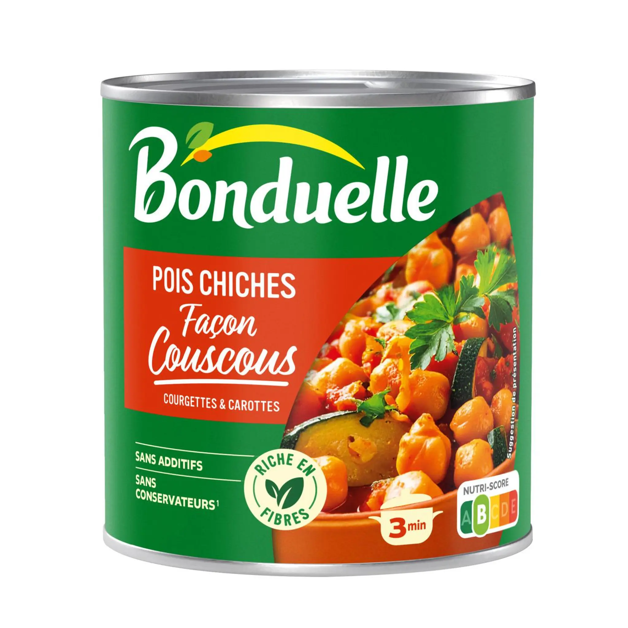 BONDUELLE Pois chiches façon couscous